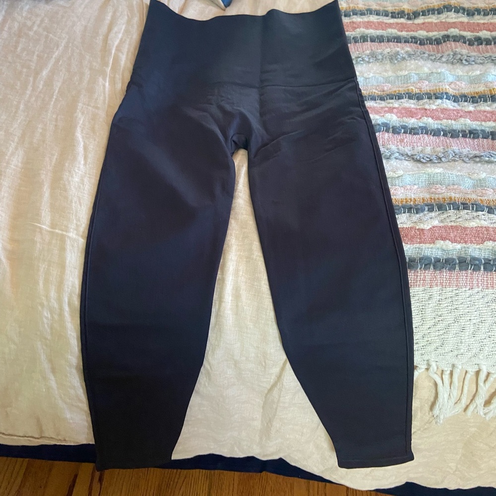Maternity Black High-Waisted compression Leggings